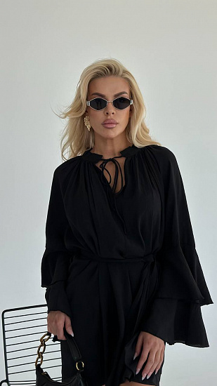 Платье с рукавом свободное BePlatinum (one size)