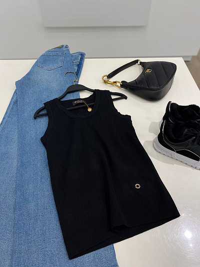 Топ трикотажный Loro Piana (one size)