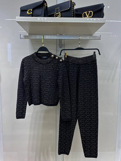 Костюм джемпер брюки Balmain (L)