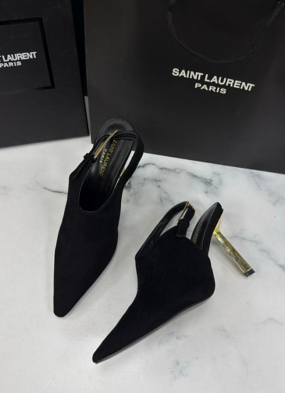 Туфли замшевые YSL