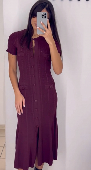Платье трикотажное Sandro (L)