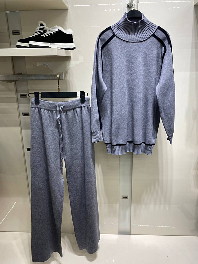 Костюм трикотажный водолазка брюки BePlatinum (One size)