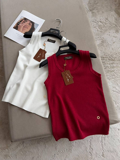 Топ трикотажный Loro Piana (one size)