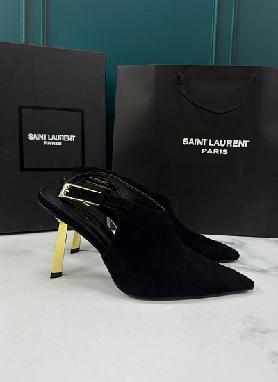 Туфли замшевые YSL