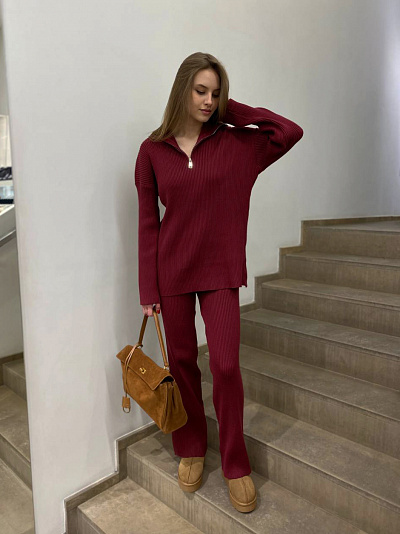 Костюм джемпер брюки BePlatinum (One size)