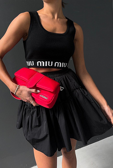 Топ укороченный Miu Miu (one size)
