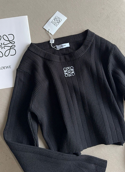 Лонгслив укороченный Loewe (one size)