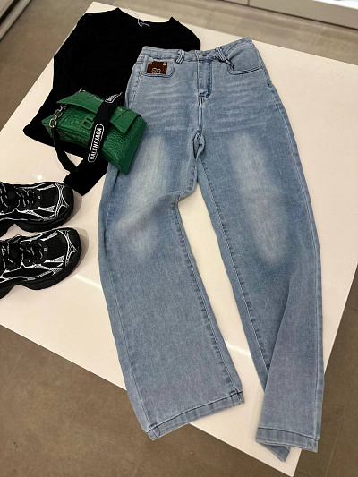 Джинсы прямые Balenciaga (L)