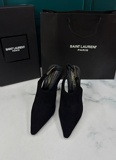 Туфли замшевые YSL