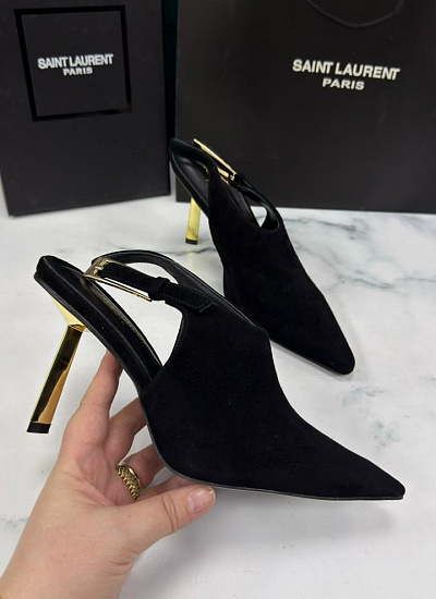 Туфли замшевые YSL