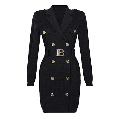 Платье трикотажное Balmain (L)