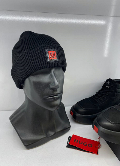 Шапка с отворотом Hugo Boss