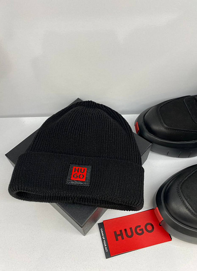 Шапка с отворотом Hugo Boss