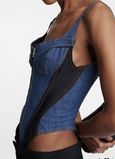 Корсет комбинированный Mugler