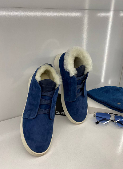 Ботинки на меху Zegna