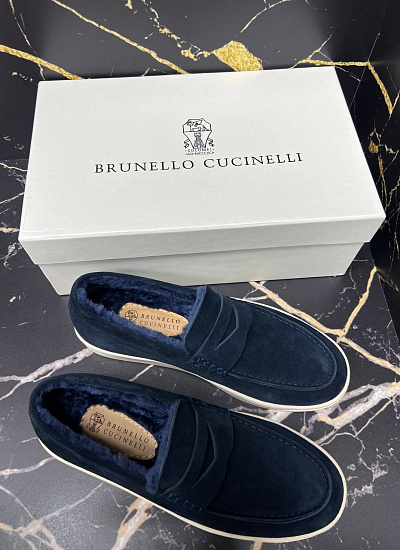 Обувь с мехом Brunello Cucinelli