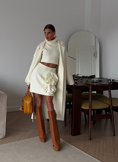 Костюм кардиган топ юбка Max Mara