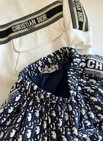 Костюм дет. худи юбка Christian Dior