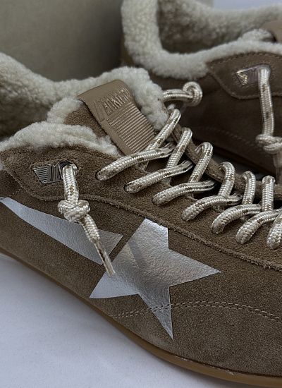 Кеды меховые Golden Goose