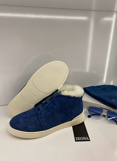 Ботинки на меху Zegna