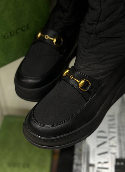 Сапоги на меху Gucci