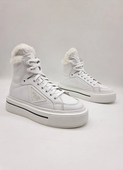 Кеды на меху Prada