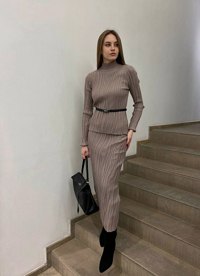 Костюм джемпер юбка BePlatinum (One size)