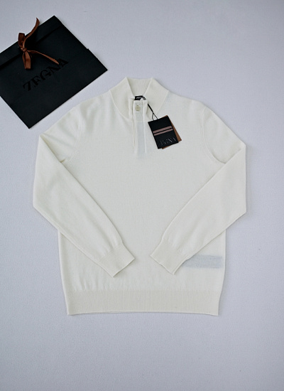 Джемпер короткий замок Zegna