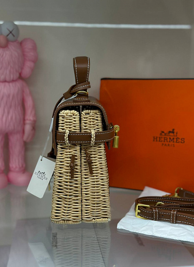 Сумка плетеная Hermes