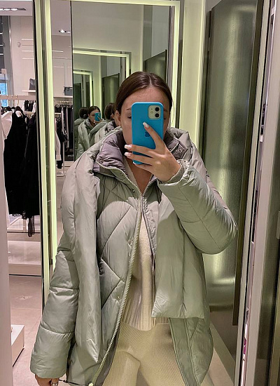 Полупальто на синтипоне Evacana