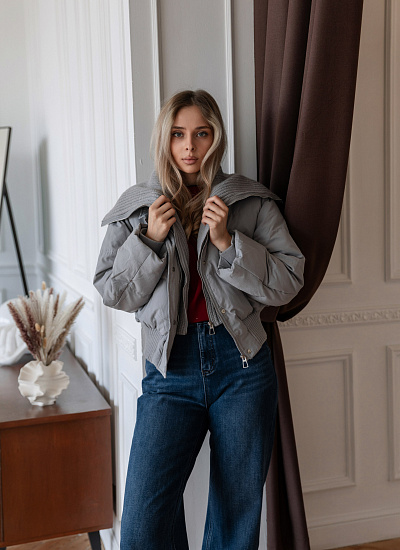 Куртка укороченная комбинированная Max Mara
