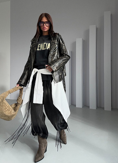 Кожанка Balenciaga