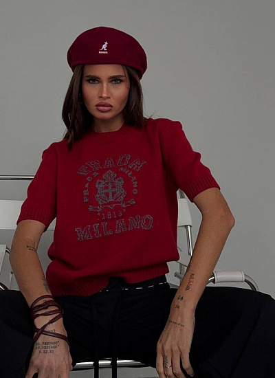 Футболка вязаная Prada