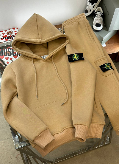 Костюм спорт флис дет Stone Island