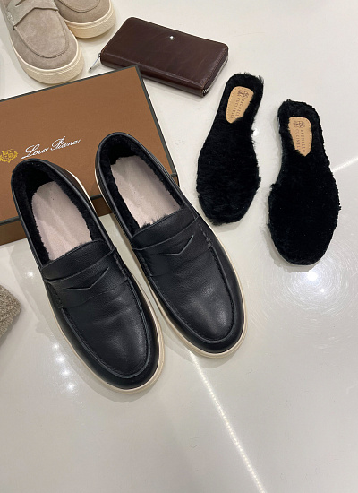 Обувь с мехом Brunello Cucinelli