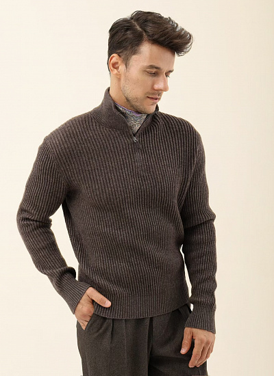 Свитер короткий замок Loro Piana