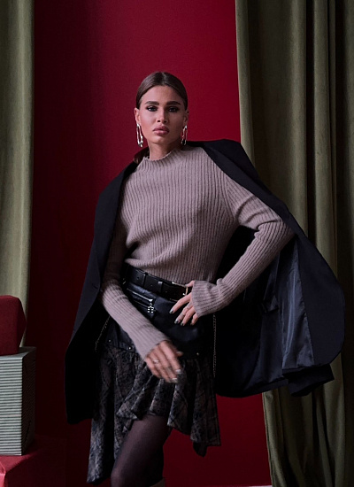 Юбка комбинированная Balenciaga (S)