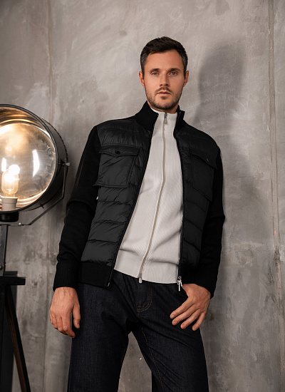 Куртка комбинированная Moncler
