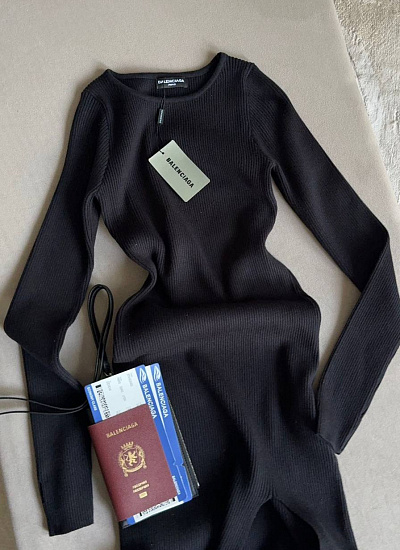 Платье трикотажное Balenciaga