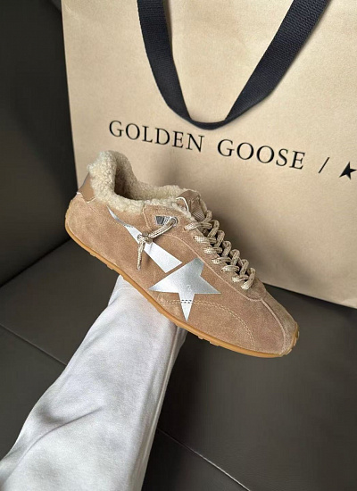 Кеды меховые Golden Goose