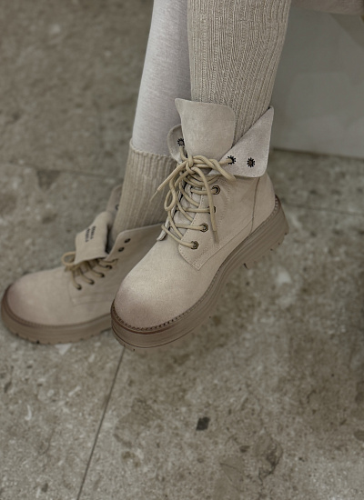 Ботинки меховые Miu Miu