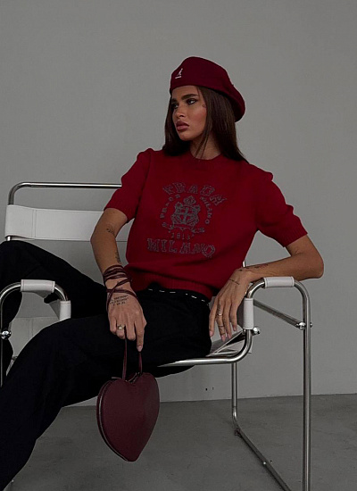 Футболка вязаная Prada