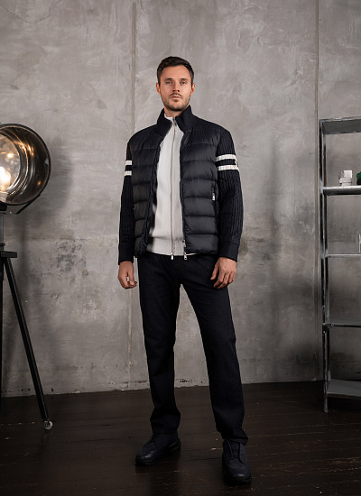 Куртка комбинированная Moncler (50)