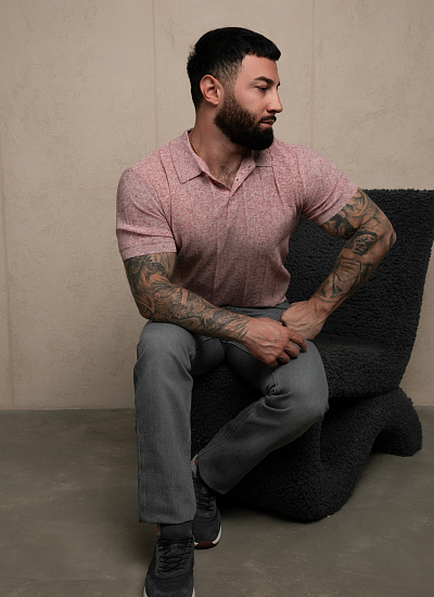 Футболка поло трикотажная Loro Piana