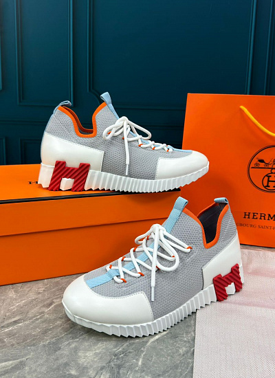 Кроссовки текстиль Hermes