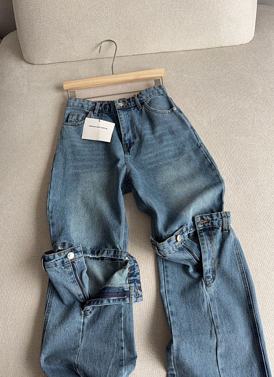 Джинсы замок на колене Alexander Wang (L)