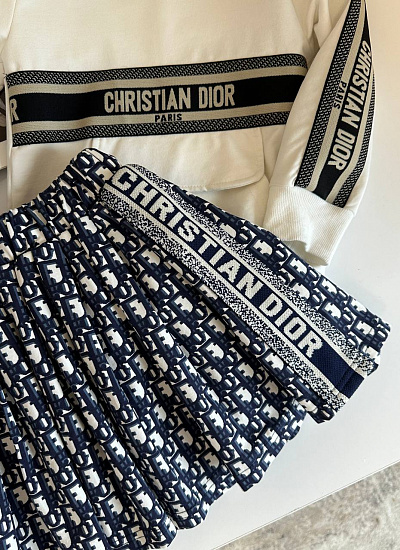 Костюм дет. худи юбка Christian Dior