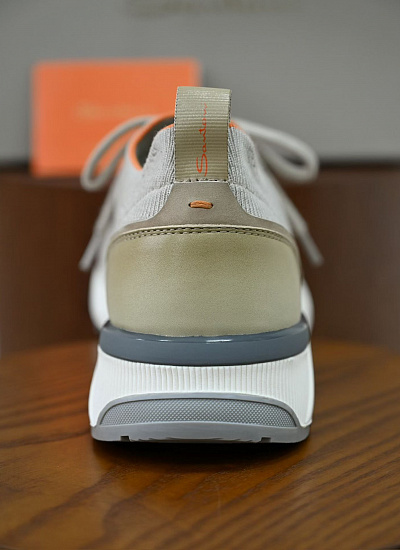 Кроссовки сетка Santoni