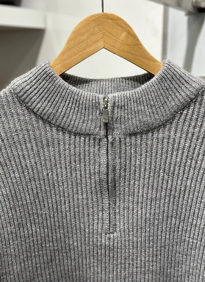 Джемпер вязаный с замком BePlatinum (2XL)