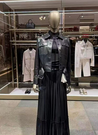 Куртка из натуральной кожи YSL